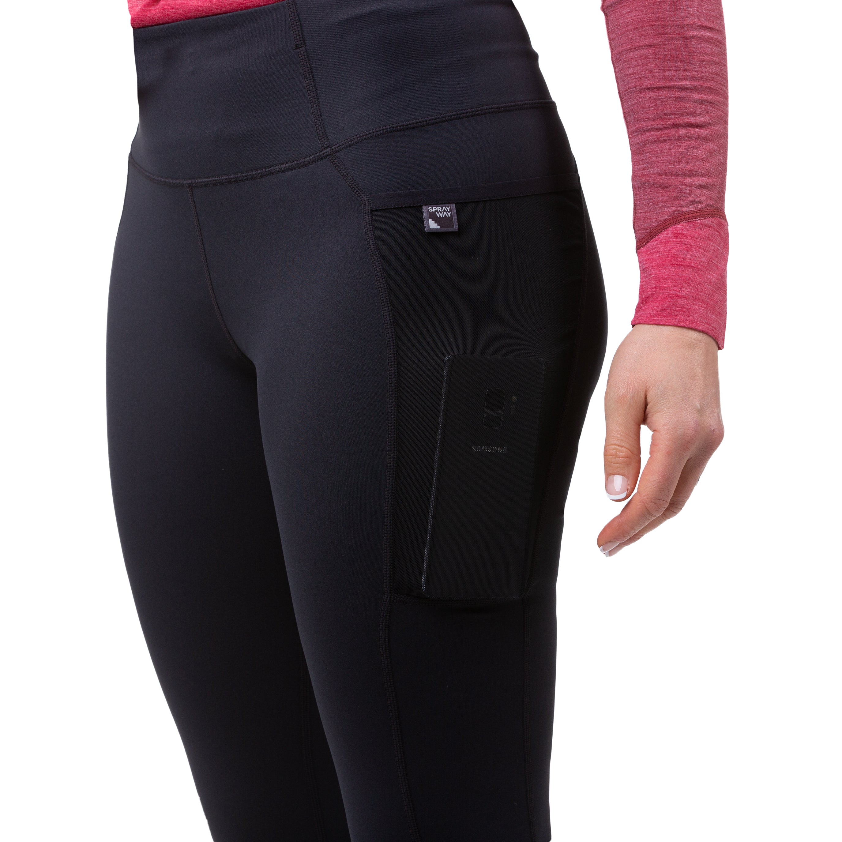 Leggins with 2024 phone pocket